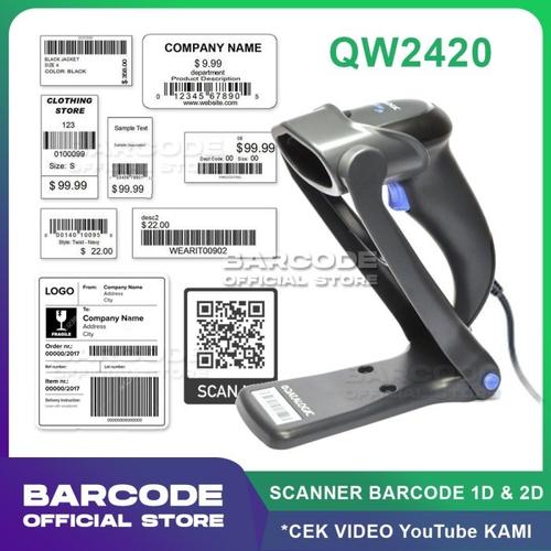 Promo BARCODE SCANNER DATALOGIC QW2400 SERIES QW2400 QW2420 QR CODE