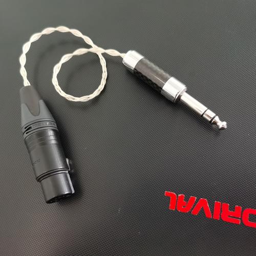 Converter Jack 6.3mm to Plug XLR 