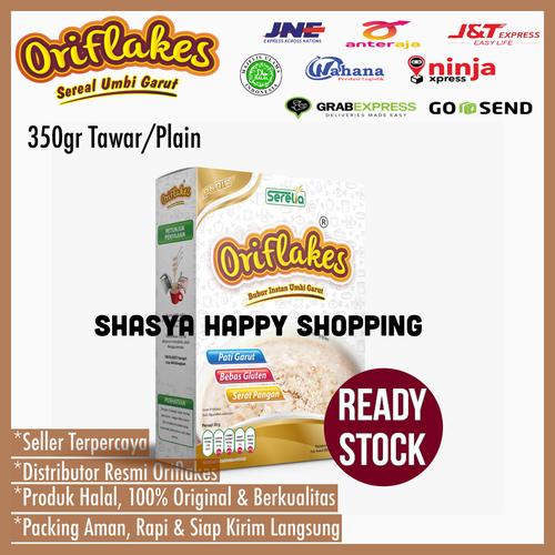 Foto Produk Oriflakes Original Sereal umbi garut Asam lambung gerd maag gastro - Tawar dari Shasya Happy Shopping