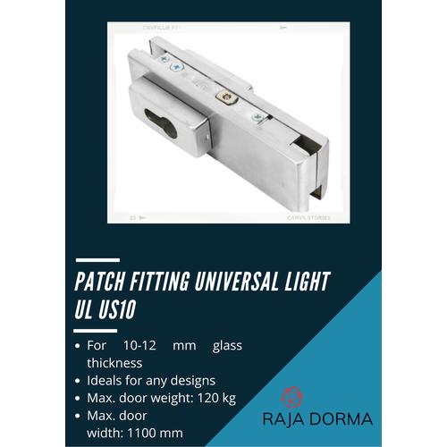 Jual Dorma Patch Fitting UL US 10 (exclude cylinder) Dormakaba
