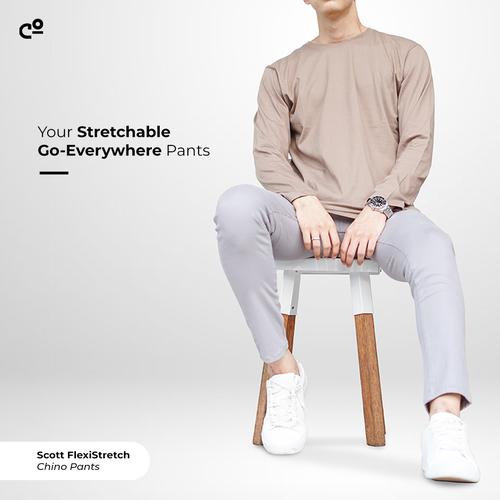 Gambar Scott Chino Pants - Long Pants - Light Olive, 34 dari officialcutoff Kota Surabaya Tokopedia