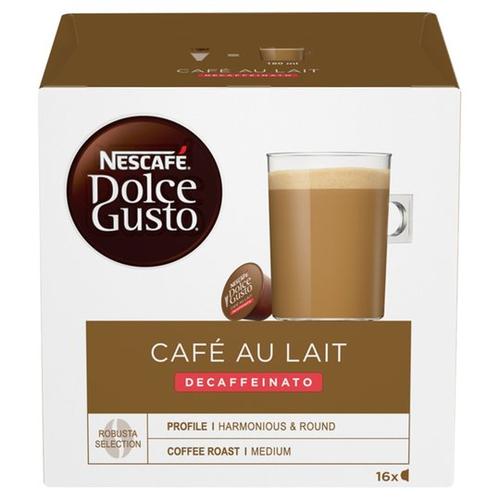 Cafe au Lait Decaf Kapsul Kopi Nescafe 