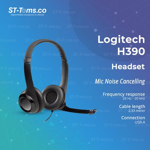 Jual Logitech H390 USB Computer Headset - Jakarta Utara - ST-Toms.co |  Tokopedia