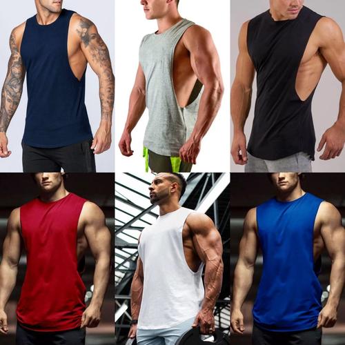 Foto Produk SINGLET LOWCUT TANKTOP PRIA GYM OLAHRAGA FITNESS - mix dari Beyourself