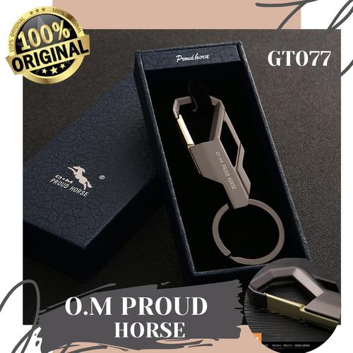 Foto Produk Original O.M Proud Horse / Gantungan Kunci Mobil Motor Pinggang GT077 dari Rising.collection