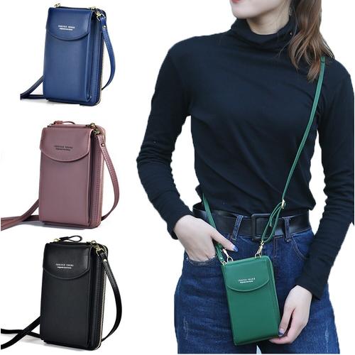 Foto Produk TS157 Tas Wanita Selempang Mini FY Luxury PU Leather Sling Bag - pink dari Dneo Store