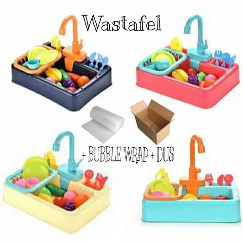 Foto Produk MAINAN CUCI PIRING ANAK / HOME KITCHEN / WASTAFEL KITCHEN SINK - w bubble dus dari House of L