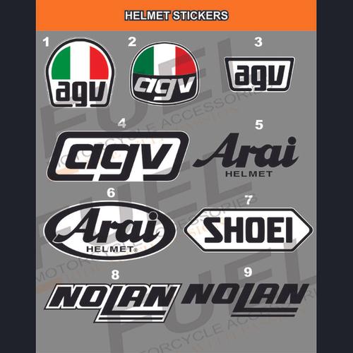 Foto Produk Sticker Body Helm Repaint Repair Modifikasi ink kyt arai shoei zeus dari Fuel
