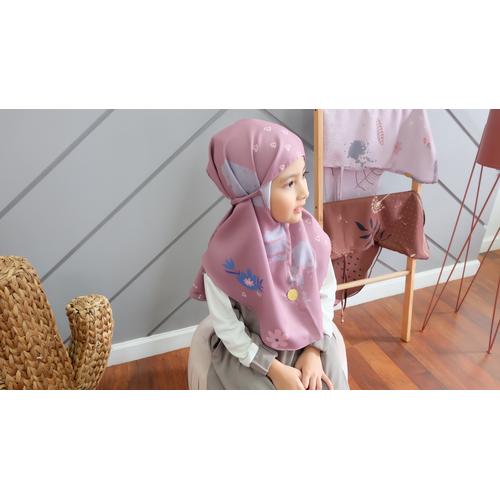 Foto Produk BERGO KIDDY, HIJAB ANAK, HIJAB ANAK PEREMPUAN - WINE, S dari juniperlane