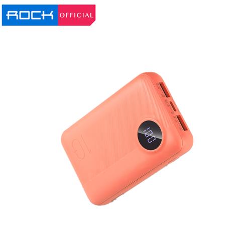 Foto Produk ROCK P75 Power Bank 10000mAh Unique Design Mini Camera Model - Biru Muda dari ROCK Official Store