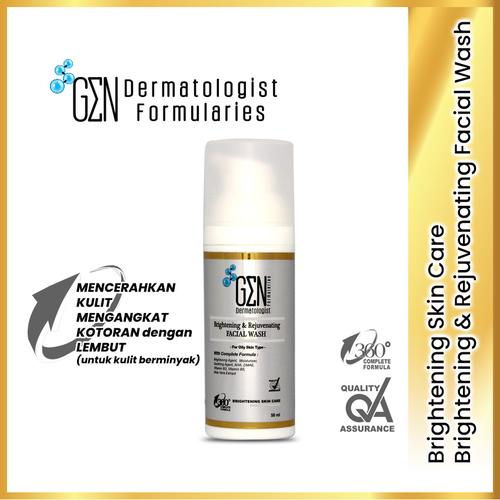 Foto Produk GEN Brightening & Rejuvenating Facial Wash (For Oily Skin Type) 50ml dari GEN Official Store