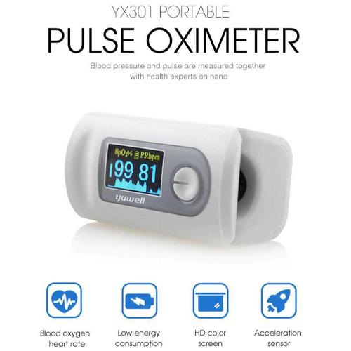 Foto Produk Oximeter Oxymeter Fingertip ukur Detak Jantung Oksigen Xiaomi Yuwell dari Putra Jaya88