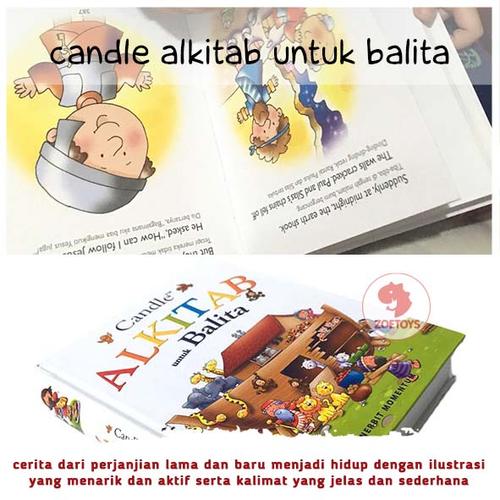 Foto Produk Zoetoys Candle Alkitab Untuk Balita | Buku Edukasi Anak dari ZOETOYS Official Store