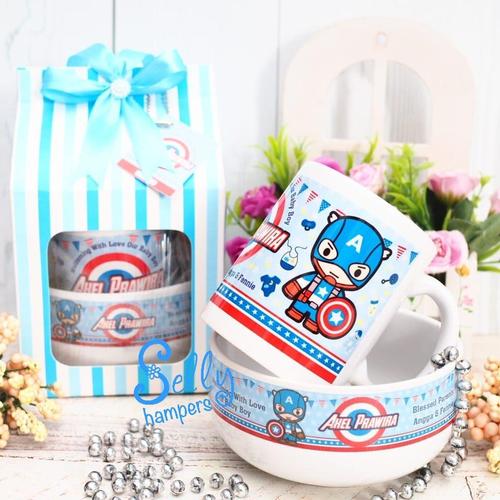 Foto Produk Souvenir baby one month-hamper -mangkok-mug benedict-PESANAN KHUSUS dari Selly Hampers