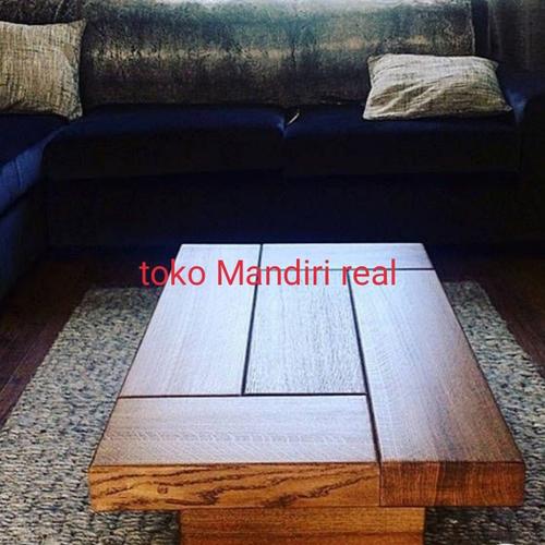 Jual meja coffee table kayu jati 70x40x45cm Kota Tangerang Toko