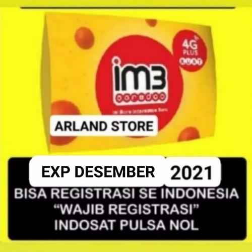 Foto Produk Perdana indosat im3 oreedoo expired panjang kartu indosat dari ARLAND STORE