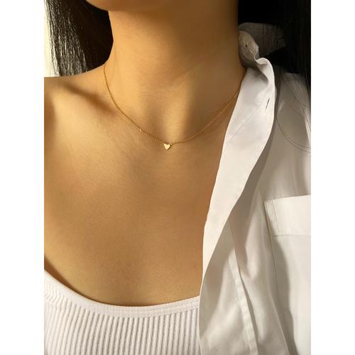 Jual Jo Mini Heart Chain Necklace - 17K 