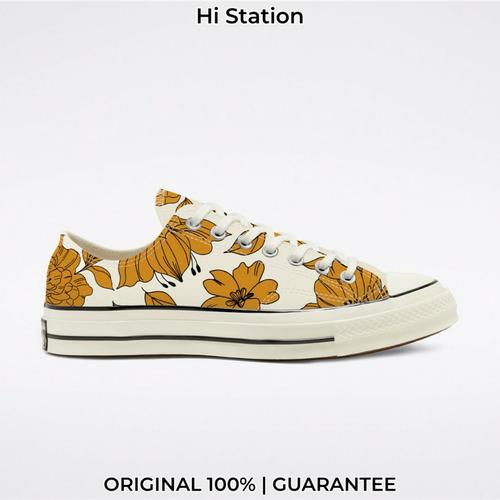 converse floral low top