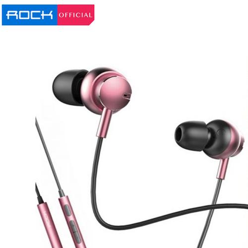 Foto Produk ROCK Original Mubow Stereo Earphone with Microphone dari ROCK Official Store