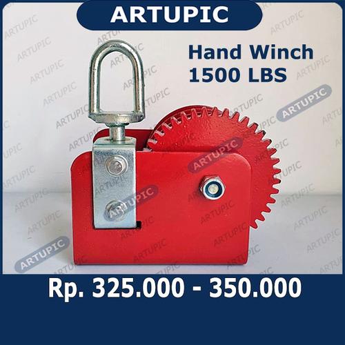 Gambar Hand Winch 1500 LBS Handwinch Katrol Kerekan Tangan Pengatur Jalur Nip dari ArtupicPeralatanPeternak Kota Tangerang Selatan Tokopedia