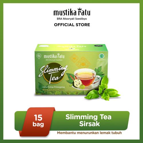 Foto Produk MUSTIKA RATU Slimming Tea Herbal Pelangsing Badan Rasa Sirsak 15 Bags dari Mustika Ratu