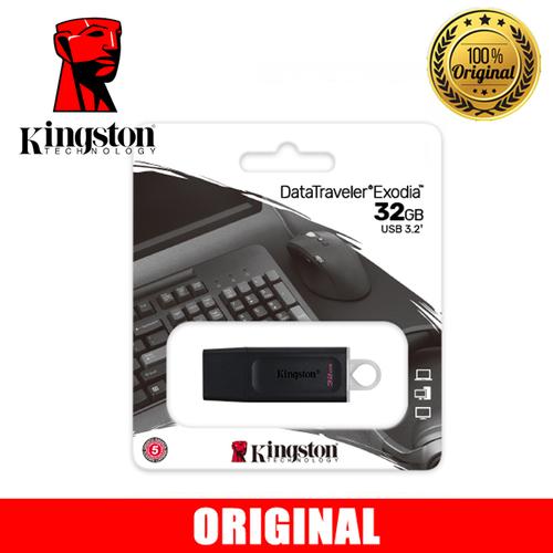 Gambar FLASHDISK KINGSTON DATATRAVELER DT-EXODIA 32GB USB 3.2 dari Sinarmutiara Online Jakarta Barat Tokopedia