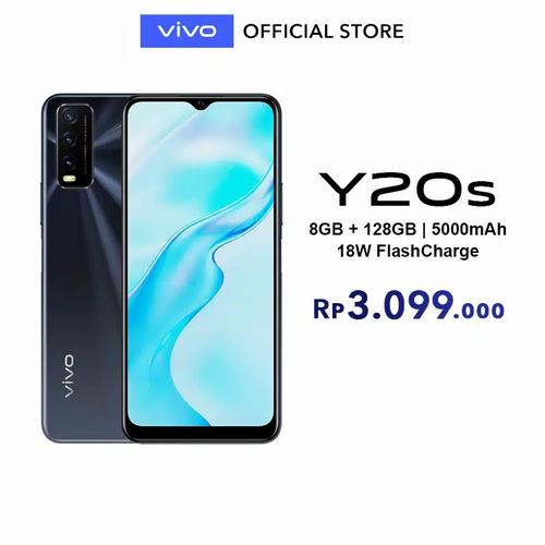 Jual Vivo Y20s 8 128gb Resmi Segel Box Bnib Hitam Kota Bandung Ask Cell Uber2 Bandung Tokopedia