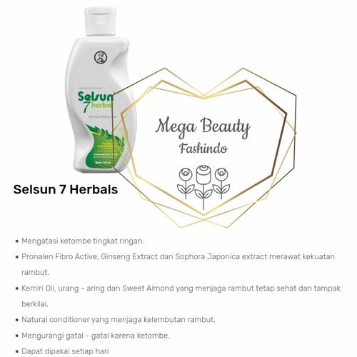 Foto Produk Selsun Shampoo 7 Herbals - Tujuh - Seven Herbal 120ML 120 ML dari Mega Beauty Fashindo