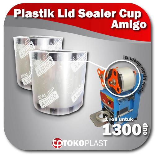 Jual CUP LID SEALER/ ROLL LID SEALER POLOS MESIN PRESS CUP PLASTIK