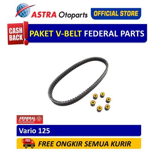 Foto Produk PAKET V-BELT Federal Parts untuk Vario 125 dari Astra Otoparts