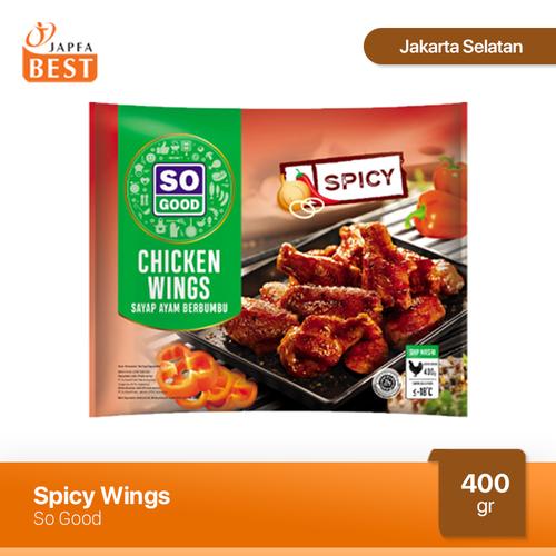 Foto Produk Spicy Wing Sayap Ayam Pedas So Good 400 gr dari Japfa Best Jakarta