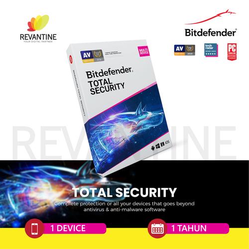 Foto Produk Bitdefender Total Security 1 Device 1 Year dari Revantine