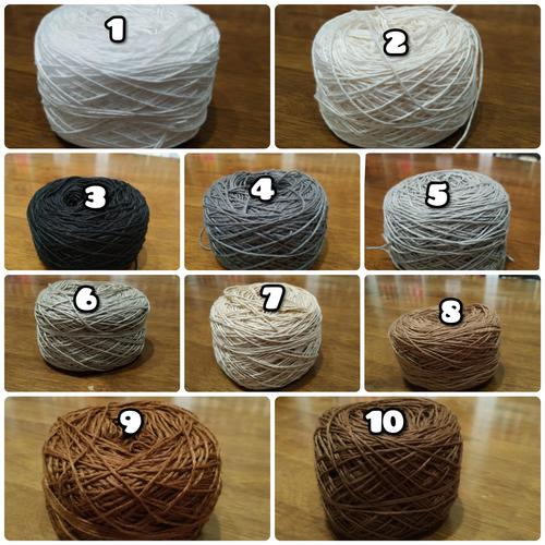 Gambar Benang Rajut Katun Bali Small Ply (Seri 1 : Neutral) - 2.Putih Gading dari Little Grande Craft Shop Kota Depok Tokopedia