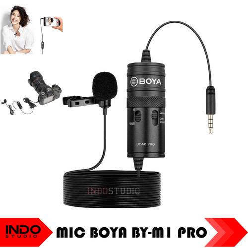 Jual Mic Clip On BOYA BYM1 Pro Jakarta Barat INDOSTUDIO Tokopedia