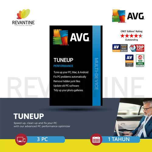 Foto Produk AVG PC TuneUp Latest Version 3 Device 1 Year dari Revantine