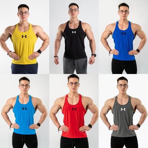 Foto Produk F7955 SINGLET GYM UNDER ARMOUUURS PRIA - mix dari Beyourself