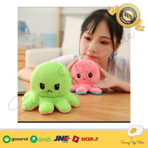 Foto Produk BONEKA CUMI-GURITA UBUR-UBUR REVERSE BOLAK BALIK OCTOPUS DOLL PLUSHIES dari SunnyUpStore