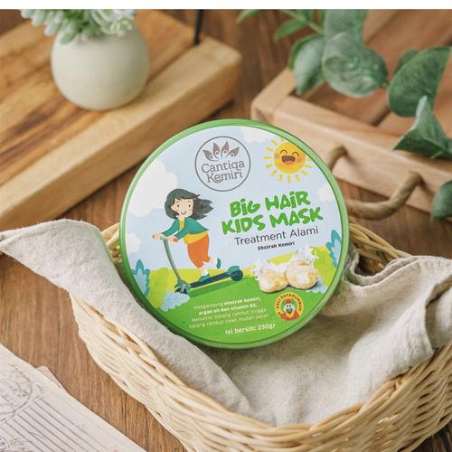 Foto Produk Hair mask Cantiqa kemiri creambath perawatan masker rambut anak dari NadiaCantiqaKemiri