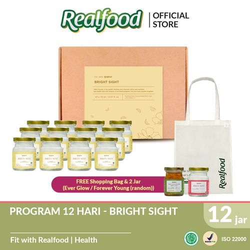 Foto Produk Realfood Bright Sight Free Shopping Bag dan 2 Jars Ever Glow dari Realfood
