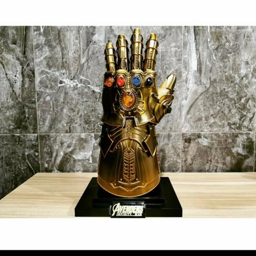 Jual Marvel Avengers Infinity Gauntlet Thanos Metal with LED Wearable ...