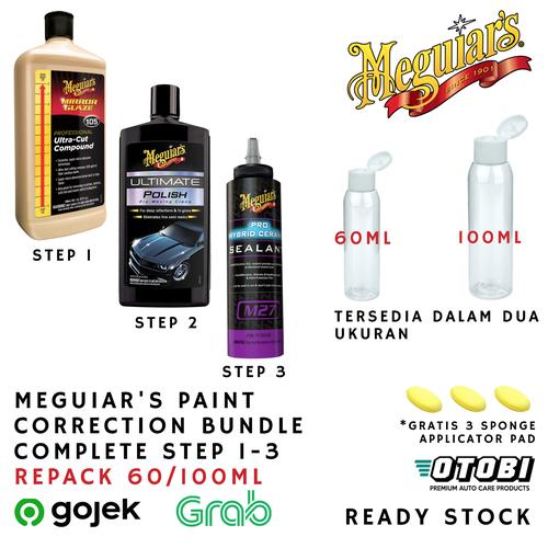 Foto Produk Bundling Meguiar's 100ML Paint Correction Ultimate Compound Polish Wax - 60ml dari Otobi