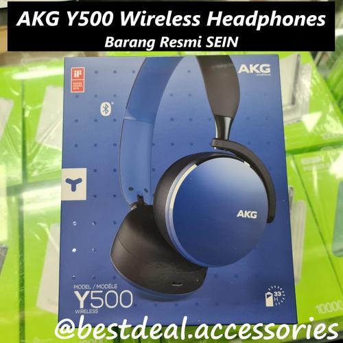 Promo AKG Y500 Wireless Headphones by Harman Resmi SEIN - Jakarta Pusat -  bestdeal official | Tokopedia