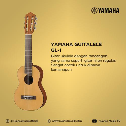 Foto Produk Guitalele Yamaha GL1 Acoustic Guitar Gitalele - Hitam dari Nuansa Musik