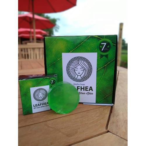 Foto Produk LEAFHEA GLUTA SOAP | SABUN COLLAGEN LEAFHEA | SABUN WAJAH dari zailmun -shop