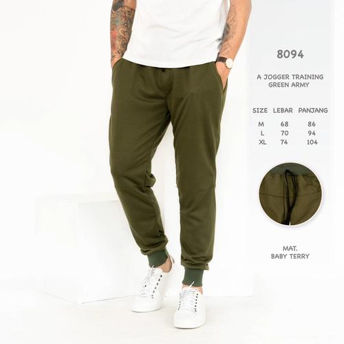 Jual JOGGER TRAINING GREEN ARMY CELANA 