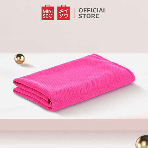 Foto Produk MINISO MINI Sport- Handuk Pendingin Untuk Olahraga Latihan Yoga Gym - Rose Red dari Miniso Indonesia