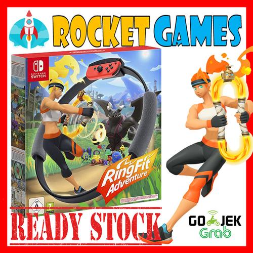 Foto Produk RING FIT ADVENTURE NINTENDO SWITCH / Nintendo Switch Ring Fit Ringfit - Reg Eur/Jap/Aus dari Rocket games