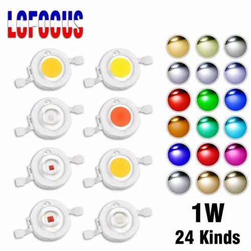 Jual HPL 1W / High Power LED 1 Watt Green 520nm dengan pcb Kab. Bandung Azka Company