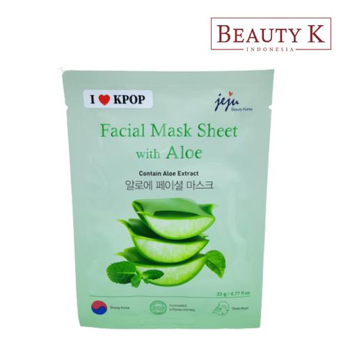 Foto Produk BeautyK Facial Mask Sheet with Aloe dari BeautyK Indonesia