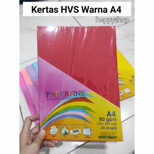 Jual Kertas HVS Warna A4, Kertas Origami Double Side, Kertas Lipat